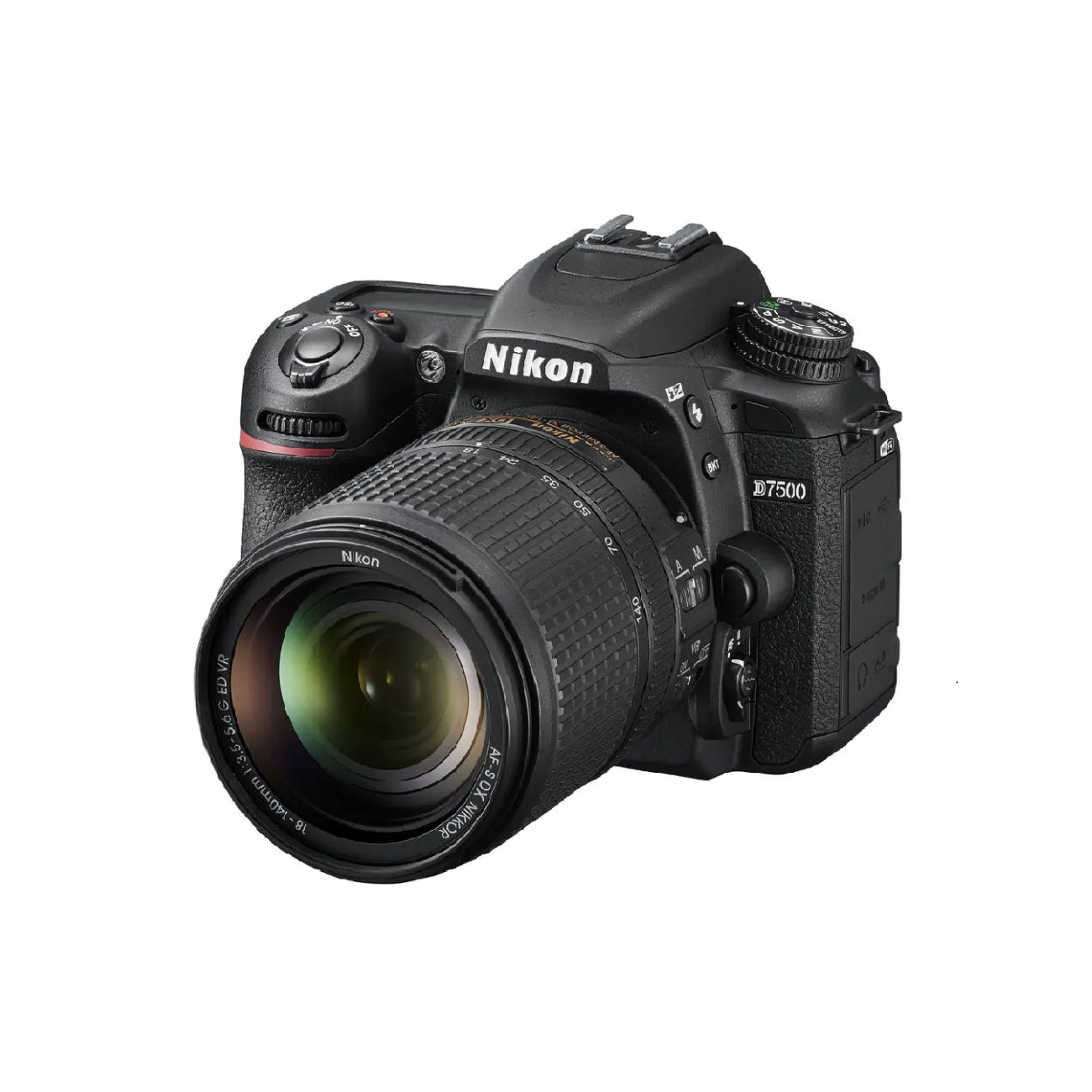 Cámara Nikon D7500 con Lente 18-140mm f/3.5-5.6G ED VR