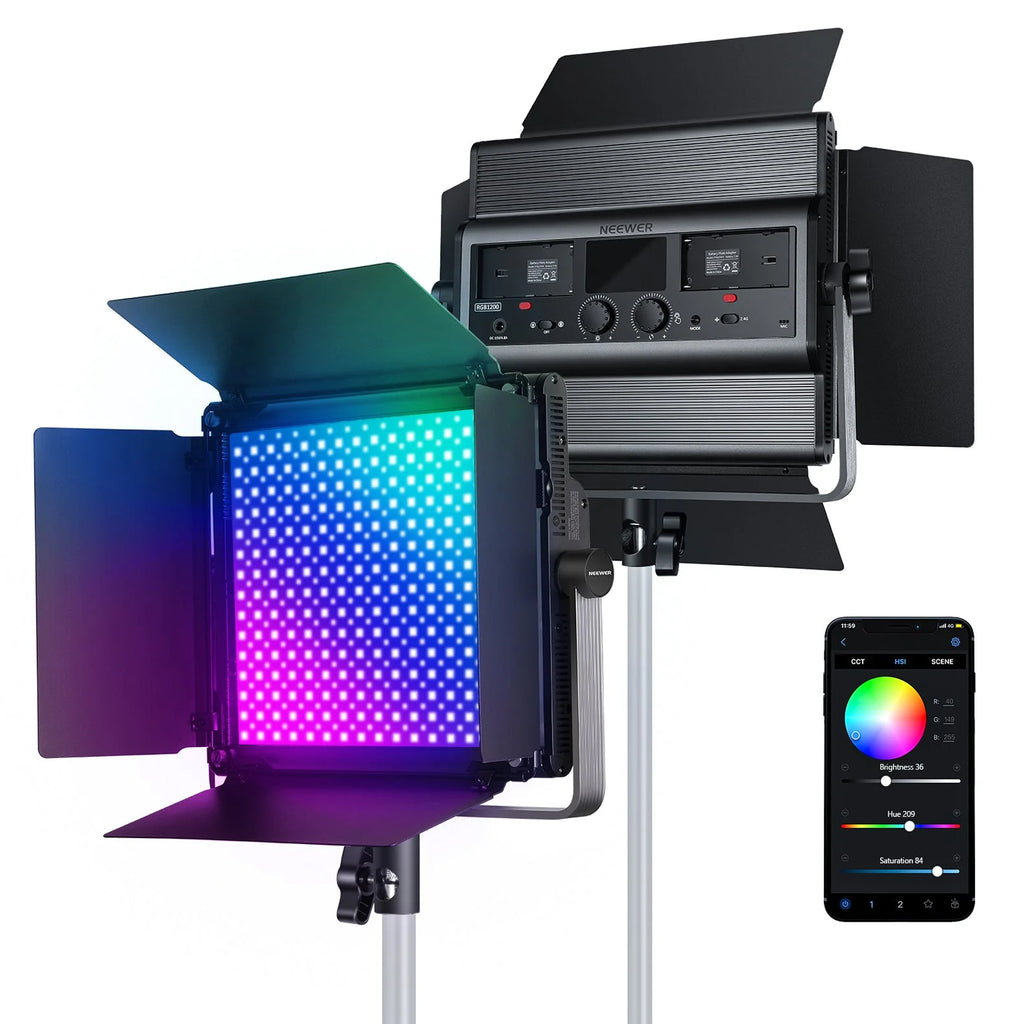 Neewer RGB1200 Smart APP Control RGB Light