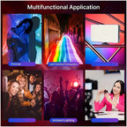 Mini Panel LED RGB Portátil (1800 mAh)