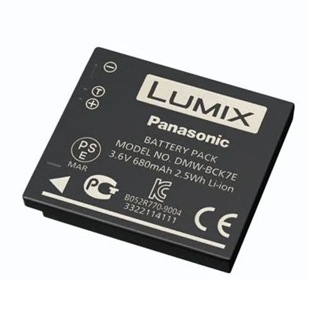 Batería Recargable Panasonic Lumix DMW-BCK7E