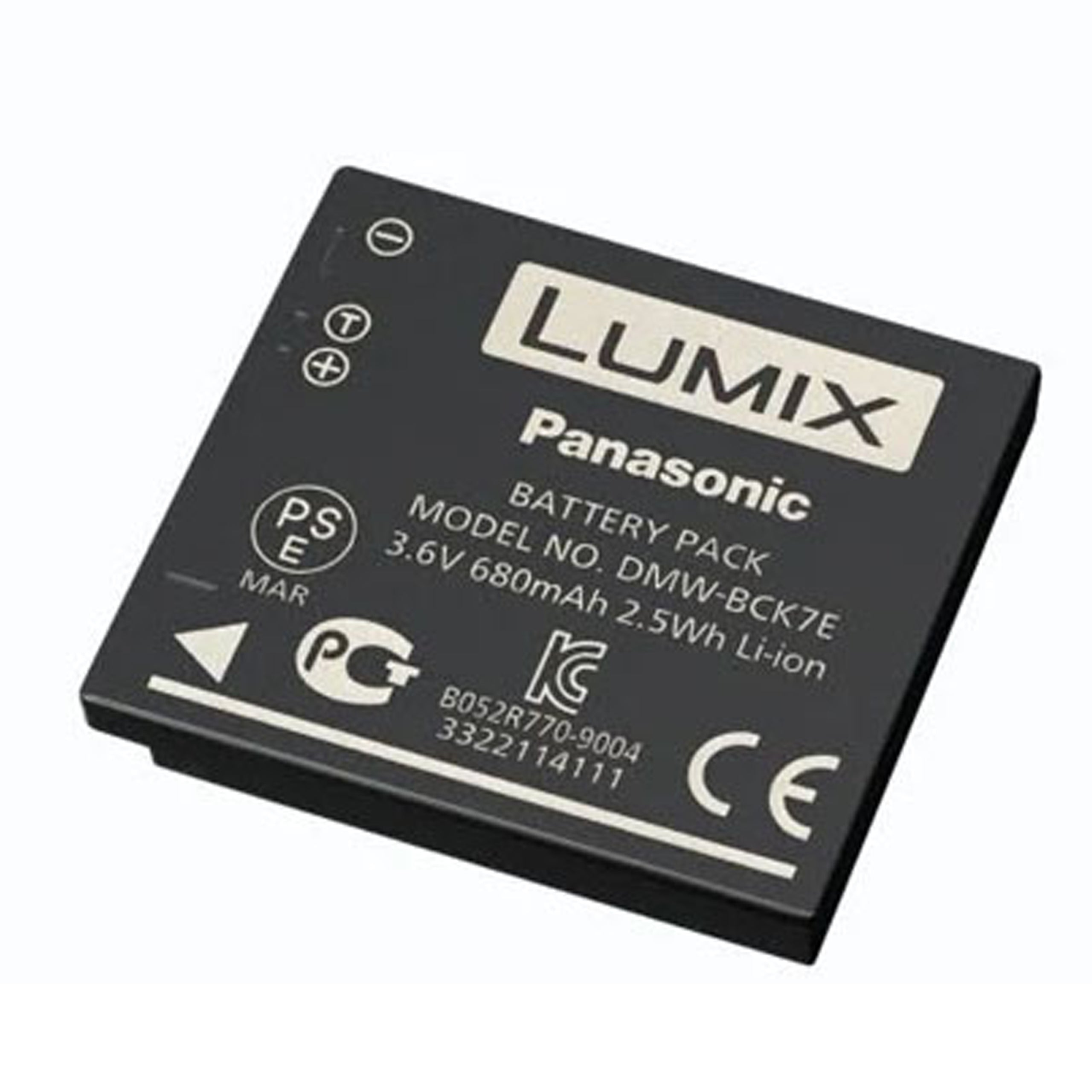Batería Recargable Panasonic Lumix DMW-BCK7E