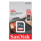 Tarjeta de Memoria SanDisk Ultra SDHC UHS-I (32 GB)