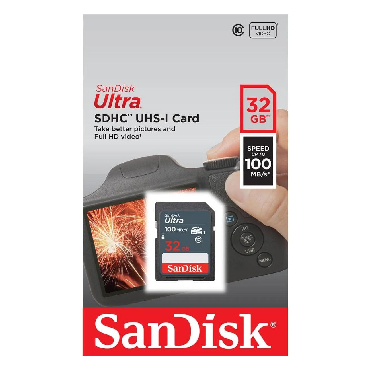 Tarjeta de Memoria SanDisk Ultra SDHC UHS-I (32 GB)