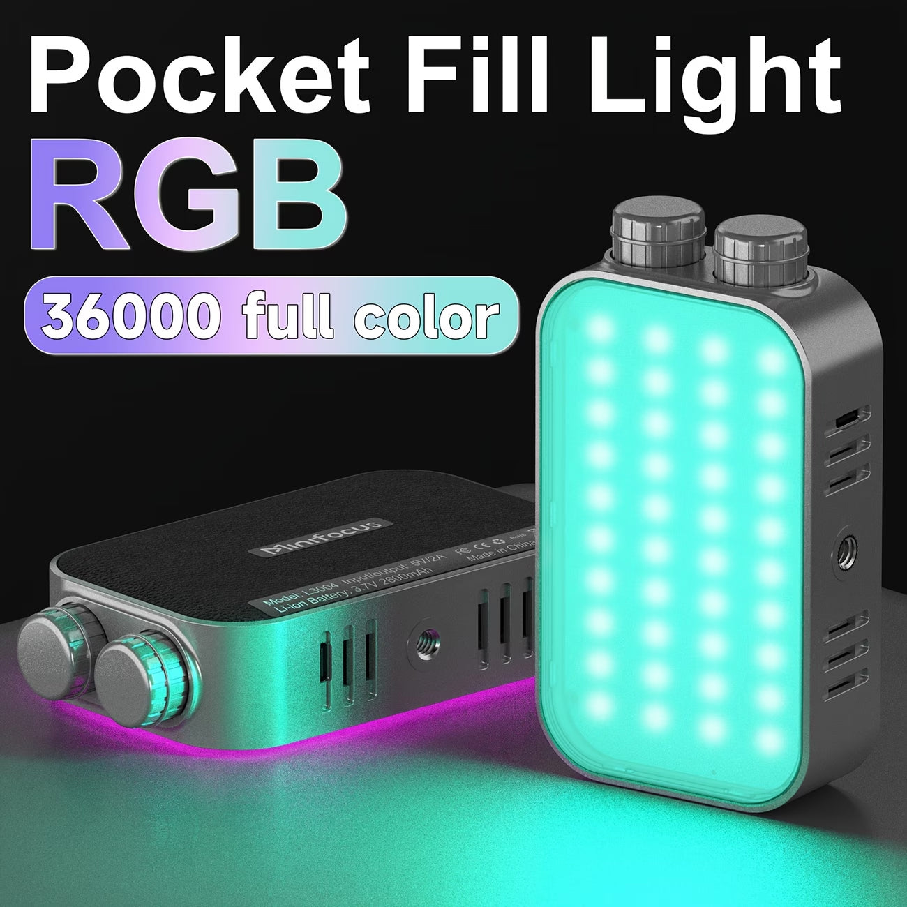 MINI FOCUS Luz LED RGB Profesional