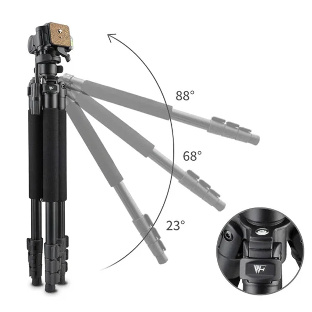 Weifeng WF-6663A Trípode Profesional