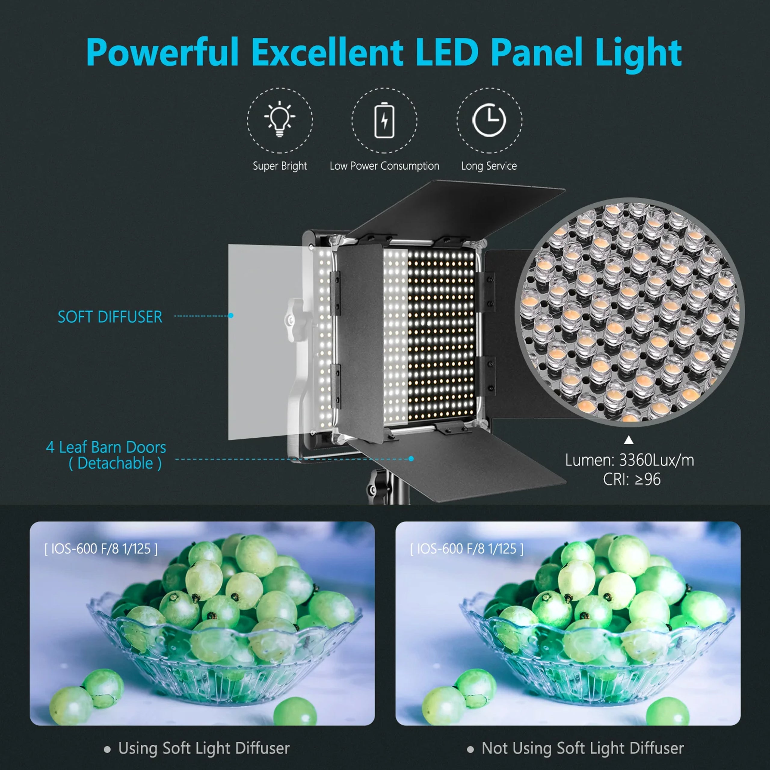 Neewer NL660 Bi-Color LED Video Light