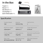 Truifoto Trípode de Viaje Profesional
