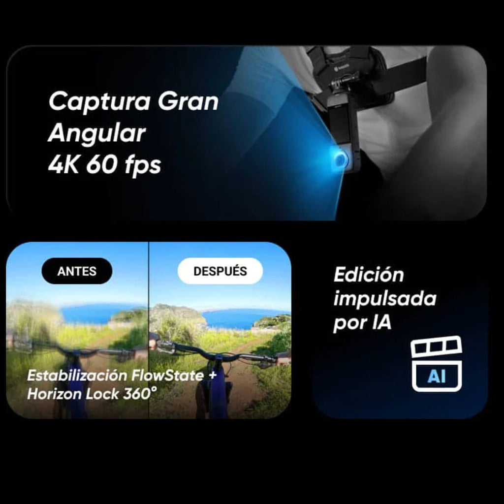 Cámara de Acción Insta360 X4 (8K Ultra HD)