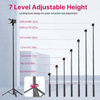 Trípode Portátil Extensible de 205 cm