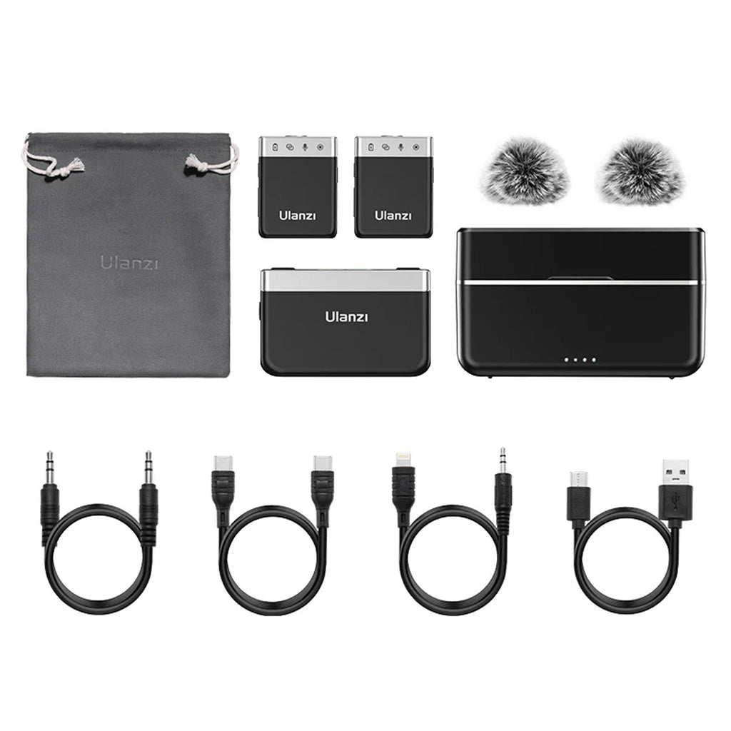 Ulanzi AM18 U-Mic (Sistema Inalámbrico Dual)