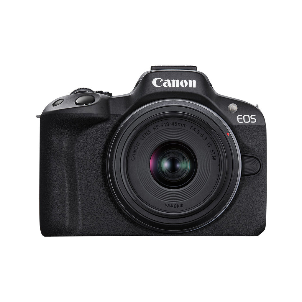 Cámara Canon EOS R50 Mirrorless con Lente 18-45mm