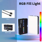 Mini Panel LED RGB Portátil (1800 mAh)