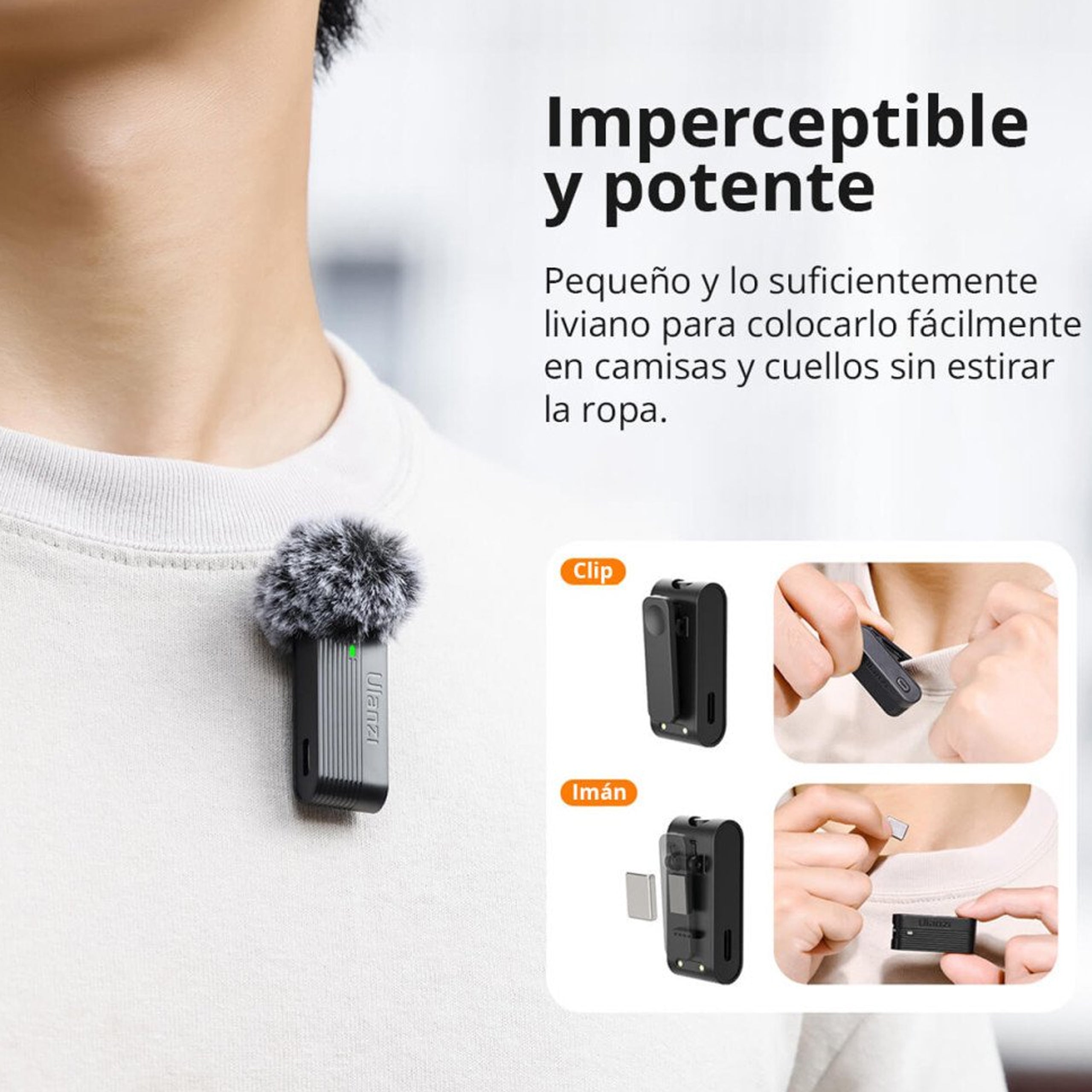 Ulanzi A100 (U-Mic Sistema Inalámbrico Dual)