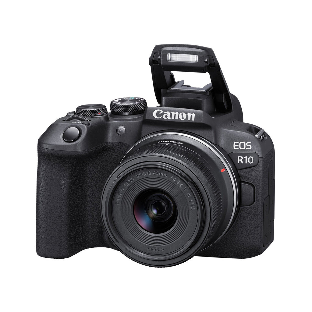 Cámara Canon EOS R10 Mirrorless con Lente 18-45mm