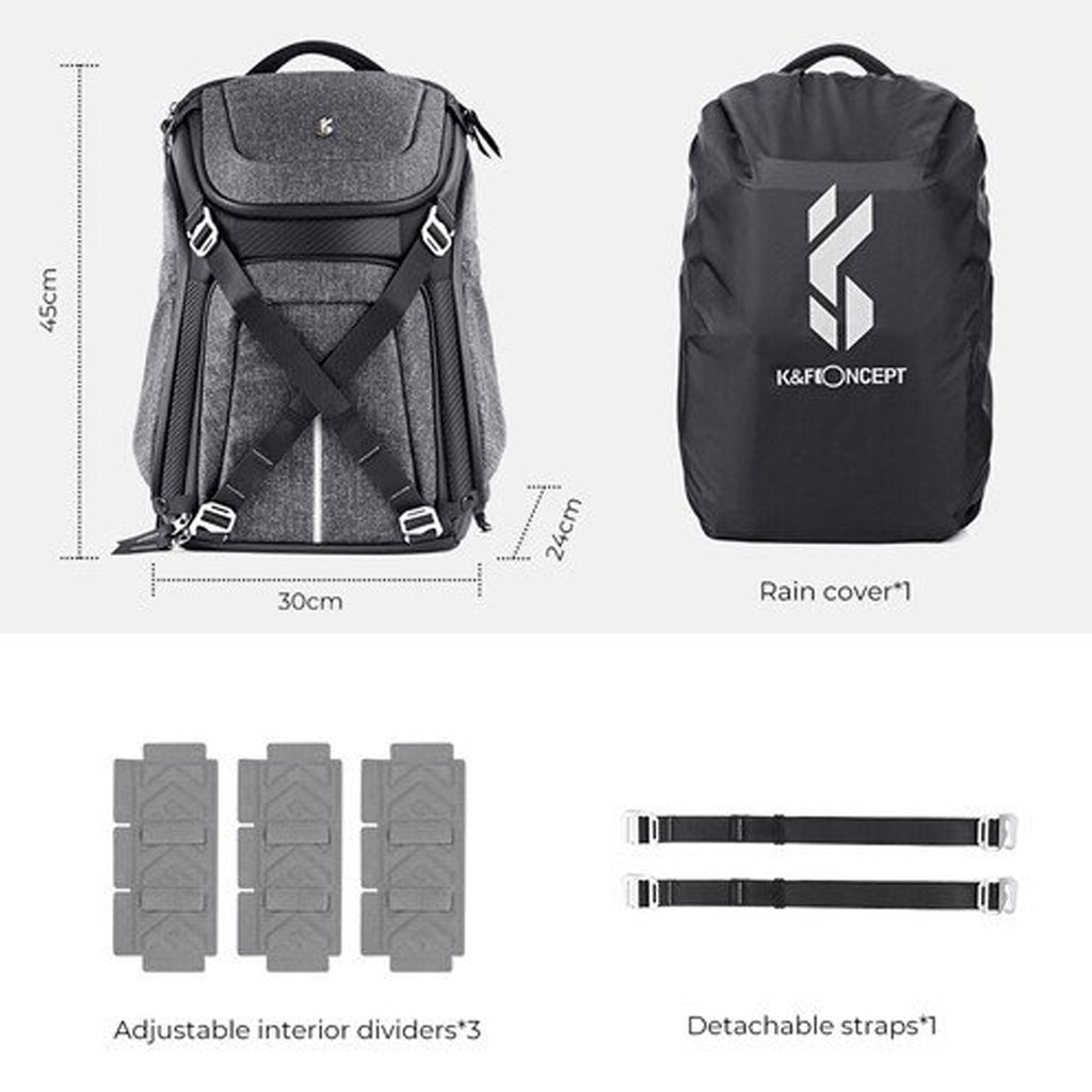 Morral Multifuncional K&F Concept Alpha (Modelo KF13.105)