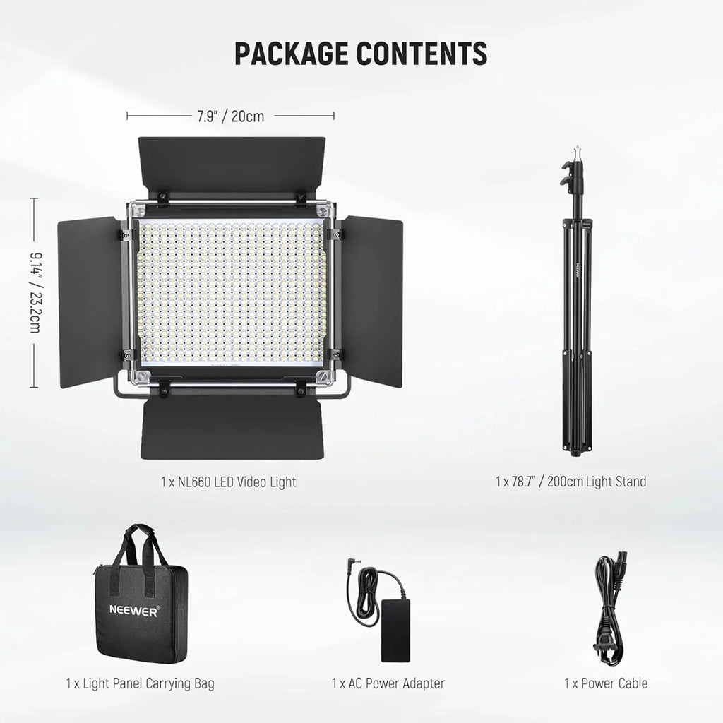 Neewer NL660 Bi-Color LED Video Light