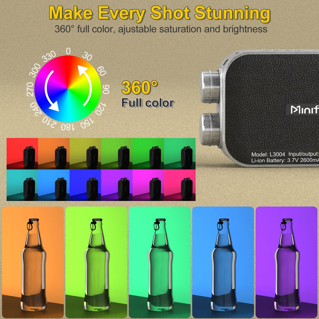 MINI FOCUS Luz LED RGB Profesional