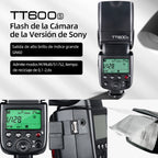 Godox TT600S Speedlite para Sony